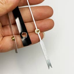 Quartz Clock Movement Kit With Gold Clock Hands Non Ticking Wall Clock Mechanism DIY Clock Making Repair Parts