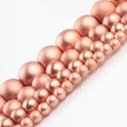 Natural Stone Gold Silver Color Hematite Round Loose Beads For Jewelry Making DIY Bracelet Accessories 15'' 2/3/4/6/8/10/12mm