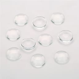 1pack Oval Round Flat Back Glass Cabochon Cameo 6mm 8mm 10mm 12mm 14mm 16mm 18mm 20mm 25mm 30mm For Diy Jewelry Making Findings