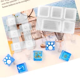 TC156 DIY Set Manual Mechanical Gaming Keyboard Key Caps Resin Clavier Silicon Molds Keycap Mold For Art Epoxy Handmade Crafts