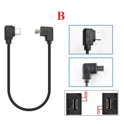 USB-C to Multi-USB Remote Camera Control Cable for DJI Ronin-SC Ronin RSC2 RS4 RS3 RS2 & Sony A7 A7R A7S III IV Camera TypeC