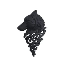 Fashion Vintage Men's Brooches Angel Wings Deer Wolf Cat Animal Brooch Pins Men And Women Skull Brooch Shirt Collar Pin Brooch