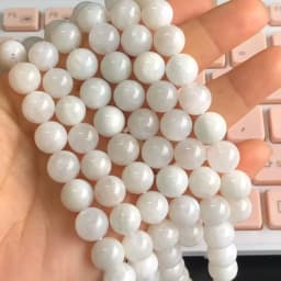 Natural Stone Moonstone Beads 6/8/10mm High Quality Round Smooth Loose Bead For Jewelry Making DIY Bracelet Necklace Accessories