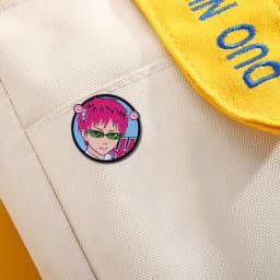 The Disastrous Life of Saiki K Button Badge Pin Pick your favorite character from the anime!