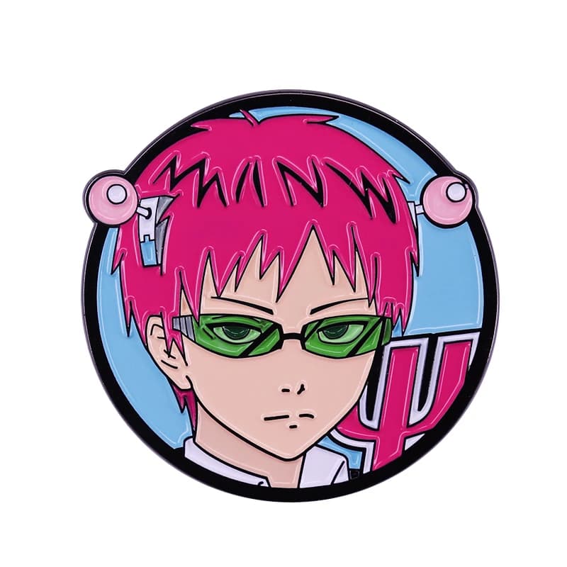 The Disastrous Life of Saiki K Button Badge Pin Pick your favorite character from the anime!