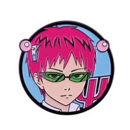 The Disastrous Life of Saiki K Button Badge Pin Pick your favorite character from the anime!