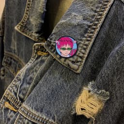The Disastrous Life of Saiki K Button Badge Pin Pick your favorite character from the anime!