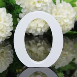 1pc DIY Freestanding Wood Wooden Letters White Alphabet Wedding Birthday Party Home Decorations Personalised Name Design