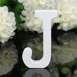 1pc DIY Freestanding Wood Wooden Letters White Alphabet Wedding Birthday Party Home Decorations Personalised Name Design