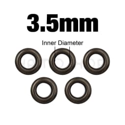 200Pcs Hole Metal Eyelets Grommets Gunblack Color with Washer For Diy Leathercraft Accessories Shoes Belt Cap Bag Tags Clothes