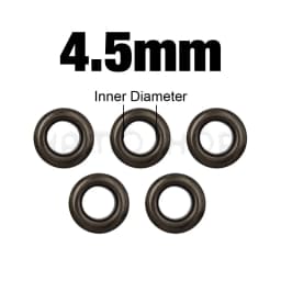 200Pcs Hole Metal Eyelets Grommets Gunblack Color with Washer For Diy Leathercraft Accessories Shoes Belt Cap Bag Tags Clothes
