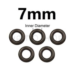200Pcs Hole Metal Eyelets Grommets Gunblack Color with Washer For Diy Leathercraft Accessories Shoes Belt Cap Bag Tags Clothes
