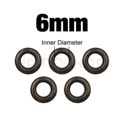 200Pcs Hole Metal Eyelets Grommets Gunblack Color with Washer For Diy Leathercraft Accessories Shoes Belt Cap Bag Tags Clothes