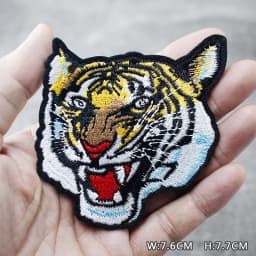HEART EYE DIY Child Patches Embroidery For T-Shirt Iron On Appliques Clothes Jeans Stickers Badges Parche ROCK MUSIC PUNK