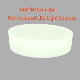 Plastic Cubes Shell Case, Bar Table, Outdoor, Plastic PE, Cube Stool, D20cm, D25cm, D30cm, 40cm, 43cm, 50cm, 60cm, 1Pc