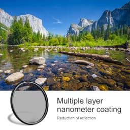 K&F CONCEPT CPL Camera Lens Filter Ultra Slim Optics Multi Coated Circular Polarizer 37mm 39mm 49mm 52mm 58mm 62mm 67mm 77mm