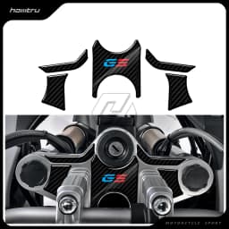 3D Carbon-look Upper Triple Yoke Defender Case for BMW Motorrad R1200GS 2008-2012