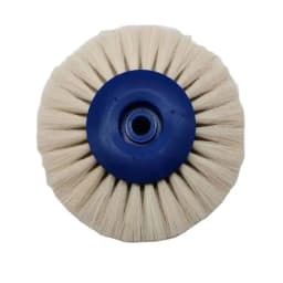 5pcs Dental Laboratory Lab Tools Materials Latch Polishing Brush Wheel Rotary Wool Goat Cotton Black Buff Dentistry Odontologia