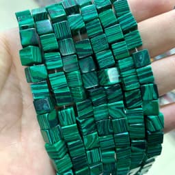 Wholesale 8*8mm Square Tiger Eye Turquoises Crystal Jades Natural Cube Stone Beads For Jewelry Making DIY Bracelet Accessories