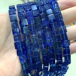 Wholesale 8*8mm Square Tiger Eye Turquoises Crystal Jades Natural Cube Stone Beads For Jewelry Making DIY Bracelet Accessories