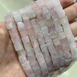 Wholesale 8*8mm Square Tiger Eye Turquoises Crystal Jades Natural Cube Stone Beads For Jewelry Making DIY Bracelet Accessories