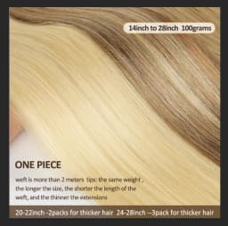 Real Beauty Straight Hair Weave Bundles 14"-28" Hight Ratio Remy Hair Extensions Platinum Blond Brazilian Brown Piano Color
