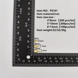 100-200Pcs/lot 4-6mm Screw Eye Pins Bails Charms Pendant Thread Eye Hooks Clasps For Jewelry Making Supplies