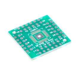 5pcs/1pc 0.5mm QFP/PQFP/LQFP/HTQFP QFN44/48 Turn DIP Adapter Plate HTQFP QFN48 to DIP48 QFN44