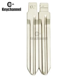 10PCS/lot Universal Car Key Blade TOY43 02# KD Flip Remote Blank for KD KEYDIY Xhorse for Toyota Camry Corolla Hilux RAV4