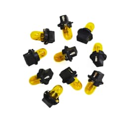 T10 Twist Lock Plug and Play Bulb Holder Sockets Fit Instrument Panel Lights for BMW 3-SERIES E36 E46 Fit W5W 168 192 194