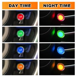 1PC 12V 50A 3 Pin SPST Momentary Engine Start Button Keyless Push Ignition Switch ON OFF For Cars Truck Marine RV