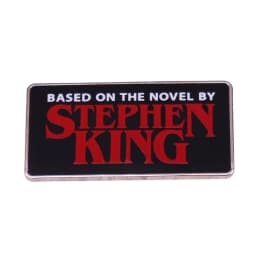 Based on The Novel By Stephen King Pin horror supernatural suspense crime science-fiction fantasy novels American Author Brooch