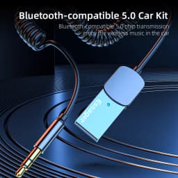 Essager Bluetooth-compatible Car Audio Cable Transmitter Wireless Receiver Car AUX 3.5mm Jack Adapter Cable Speaker Transmitter