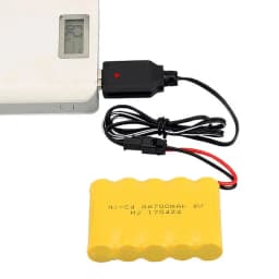 USB 6V 250mA NiMh/NiCd Battery USB Charger for 5S NiMh/NiCd Battery Packs, SM 2P Electric Toy Charger for RC Racing RC Car Truck