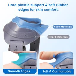 VELPEAU CMC Thumb Brace with Shape-memory Restriction Splint, Thumb CMC Joint Stabilizer for Thumb Basal Arthritis Pain