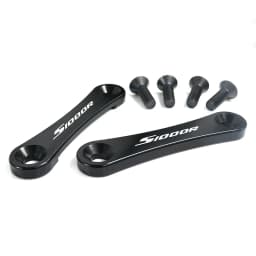 Fit For BMW S1000RR 2009-2018 S1000R 2014-2020 CNC Billet Aluminum Rear Passenger Peg Holes Cover Footpeg Block Off Plates