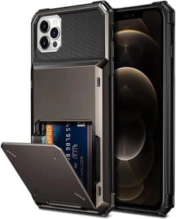 Phone Case For iPhone 16 Pro 15 Pro 14 1311 12 Pro Max XR X XS Max 7 8 Plus Wallet 4-Card Slot Credit Card Holder Cover Funda