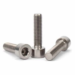 1/2Pcs M1.6 M2 M2.5 M3 M4 M5 M6 M8 M10 M12 TA2 Pure Titanium DIN912 Hexagon Hex Socket Head Cap Allen Bolt Screw Length=3-100mm