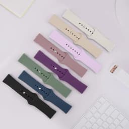 20mm/22mm Watch band For Amazfit GTS/2/2e/3/4 GTS2 Mini/GTR 4/3/Pro/47mm/GTR2/2e/stratos 2/3 Silicone Bracelet Amazfit bip strap