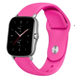 20mm/22mm Watch band For Amazfit GTS/2/2e/3/4 GTS2 Mini/GTR 4/3/Pro/47mm/GTR2/2e/stratos 2/3 Silicone Bracelet Amazfit bip strap