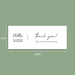 20-50pcs This Package Nice To Meet You Too Sticker Seal Label Thank You Small Business Handmade Merchandise Decoration Stickers