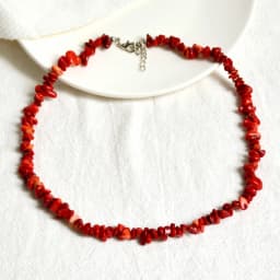 Natural Irregular Stone Crystal Necklace Bohemian Spring/Summer Beach Style