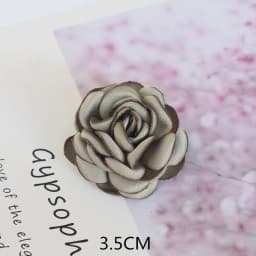 10PCS/Lot Handmade Rose Fabric Artificial Flowers For Hats Dress Decoration Hair Accessories