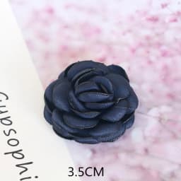 10PCS/Lot Handmade Rose Fabric Artificial Flowers For Hats Dress Decoration Hair Accessories