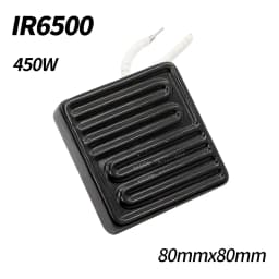 80*80mm 450W Infrared Top Ceramic Heater Heating Plate For BGA Station IR6000 IR6500 IR-PRO-SC