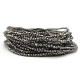 43 Colors 1mm Crystal Loose Spacer Beads Bulk Gasket Glass Beads for Jewelry Making DIY Accessories New Arrivals