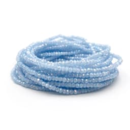43 Colors 1mm Crystal Loose Spacer Beads Bulk Gasket Glass Beads for Jewelry Making DIY Accessories New Arrivals