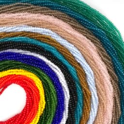 43 Colors 1mm Crystal Loose Spacer Beads Bulk Gasket Glass Beads for Jewelry Making DIY Accessories New Arrivals