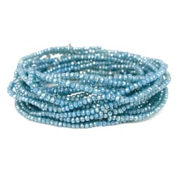 43 Colors 1mm Crystal Loose Spacer Beads Bulk Gasket Glass Beads for Jewelry Making DIY Accessories New Arrivals