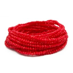 43 Colors 1mm Crystal Loose Spacer Beads Bulk Gasket Glass Beads for Jewelry Making DIY Accessories New Arrivals